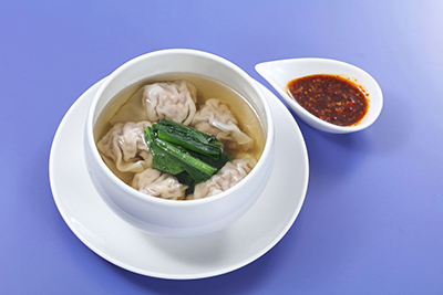 台湾式肉雲吞スープ